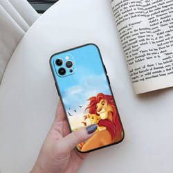 II11 Lion King Phone Case for iPhone 6 6s 7 8 11 12 13 14 15 XS Pro Max XR X SE Samsung S20 S21 S22 S23 S24 FE Ultra Plus - harlequin, iPhone SE 2020