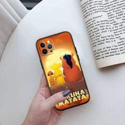 II11 Lion King Phone Case for iPhone 6 6s 7 8 11 12 13 14 15 XS Pro Max XR X SE Samsung S20 S21 S22 S23 S24 FE Ultra Plus - fallow, Samsung S23 Ultra
