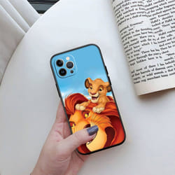 II11 Lion King Phone Case for iPhone 6 6s 7 8 11 12 13 14 15 XS Pro Max XR X SE Samsung S20 S21 S22 S23 S24 FE Ultra Plus L - capri, iPhone 14 Pro Max