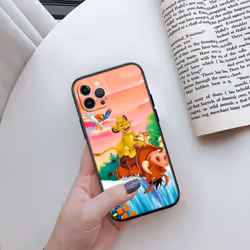II11 Lion King Phone Case for iPhone 6 6s 7 8 11 12 13 14 15 XS Pro Max XR X SE Samsung S20 S21 S22 S23 S24 FE Ultra Plus Lit ...