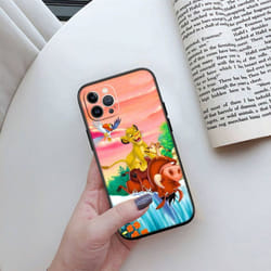 II11 Lion King Phone Case for iPhone 6 6s 7 8 11 12 13 14 15 XS Pro Max XR X SE Samsung S20 S21 S22 S23 S24 FE Ultra Plus Lite - olive, iPhone XS Max