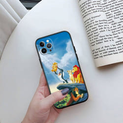 II11 Lion King Phone Case for iPhone 6 6s 7 8 11 12 13 14 15 XS Pro Max XR X SE Samsung S20 S21 S22 S23 S24 FE Ultra Plus Lite - maize, iPhone XS Max