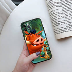 II11 Lion King Phone Case for iPhone 6 6s 7 8 11 12 13 14 15 XS Pro Max XR X SE Samsung S20 S21 S22 S23 S24 FE Ultra Plus Li - lava, iPhone 13 Pro Max