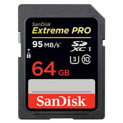 SanDisk 64GB Extreme Pro SDXC UHS-I Class 10
