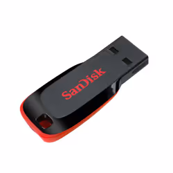 SanDisk Cruzer Blade USB flash drive 128 GB USB Type-A 2.0 Black, Red - Additional view 6