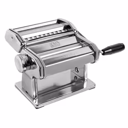 MARCATO Made in Italy Atlas 150 Classic Manual Pasta Maker Machine  Chrome Steel. Makes Lasagna  Fettuccine & Tagliolini .