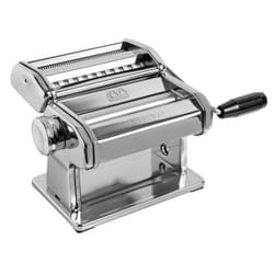 MARCATO Made in Italy Atlas 150 Classic Manual Pasta Maker Machine  Chrome Steel. Makes Lasagna  Fettuccine & Tagliolini .