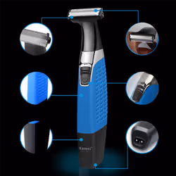 Electric Shavers, Beard Trimmer Men, Washable Beard Grooming,Cordless USB Rechargeable Body Groomer and Hair Remover for Eyebrow, Beard Facial& Body