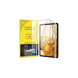 Screen Protector for Samsung Galaxy Tab S8 2022 / Tab S7 2020 11-Inch (SM-X700/X706/T870/T875/T878) with Easy Installation Frame, Tempered Glass Film,
