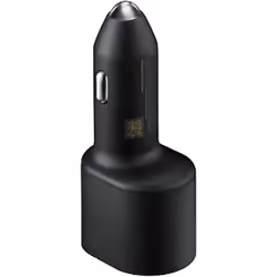 Super Fast Dual Car Charger (45W+15W) Dual Ports USB-C & USB-A - Black - EP-L5300XBEGWW