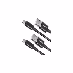 iPhone Charger Cable 2Pack 6ft Lightning Cable Premium Nylon USBA to Lightning Cable MFi Certified iPhone Charger Cable for i ...