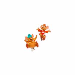 Gus and Jaq Clip-On Ornaments, Cinderella