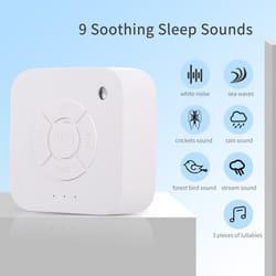 Portable 9 Sound Light Sleeping Machine White Noise Machine
