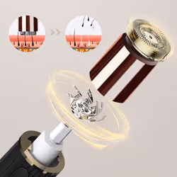 Facial Hair Removal for Women, 2 in 1 Eyebrow Razor and Painless Hair Remover