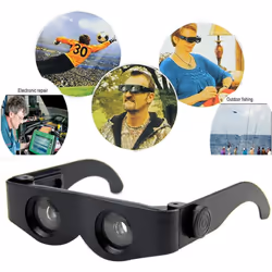 Fishing Binoculars Glasses Magnifying Glass Bird Watching Sports Concert Tv Adult Children Outdoor Hands-Free Glasses