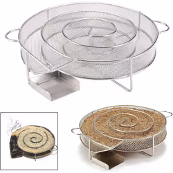 Cold Smoke Generator, Stainless Steel Smoke Generator Cooking Tool, BBQ Wood Pellet Tube Smoker for BBQ Grill