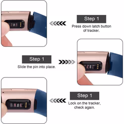 4 Pack Sport Bands Compatible with Fitbit Charge 4 Bands and Fitbit Charge 3 Bands Silicone Replacement Wristbands