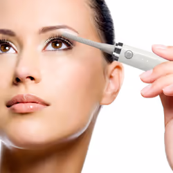 Heated Eyelash Curler, Electric Eyelash Curler with Silicone Comb