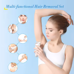 Electric Razor For Women, Wet & Dry Rechargeable Cordless Painless Lady Electric Shaver