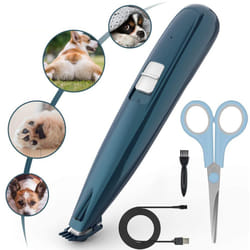 at Clippers with Double Blades, Cordless Small Cat Paw Trimmer, Low Noise for Trimming Dog's Hair