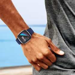 4-Pack Screen Protector Case Compatible with Fitbit Sense / Versa 3