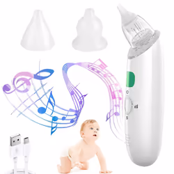 Nasal Aspirator For Baby Nasal Aspirator With Silicon Tip And 3 Adjustable Suction Intensities