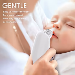 Nasal Aspirator For Baby Nasal Aspirator With Silicon Tip And 3 Adjustable Suction Intensities