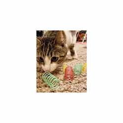 Colorful Spring Cat Toys10pcs cat toy spring
