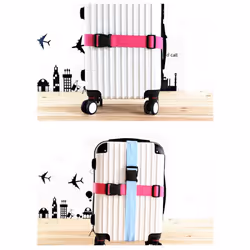 Luggage Ties - Pack Of 4 Luggage Straps, Luggage Straps, Adjustable Luggage Straps