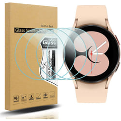 4-Pack Tempered Glass For Samsung Galaxy Watch 4(40Mm)Screen Protector