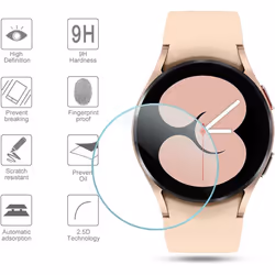 4-Pack Tempered Glass For Samsung Galaxy Watch 4(40Mm)Screen Protector