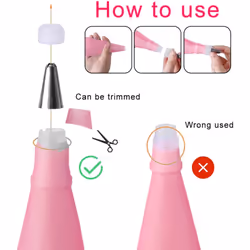 21 Pieces Icing Piping Bag and Tips Set, Icing Piping Tips Set