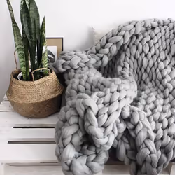 Thick Blankets, Wool, Handmade Pet Beds, Chairs, Sofas, Knitted Blankets
