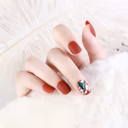 3 boxes Color Press-On Manicure, Gel Nail Kit, Nail patch wear manicure nail
