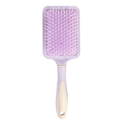 Paddle Brush  Elegant Detangling Brush, No More Tangles Hair Brush  Hair Brushes For Women, Men And Children-Purple