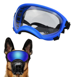 Dog Goggles Medium-Large Breed Uv Dog Sunglasses Magnetic Clear Lens Windproof Snow Sports Pet Glasses