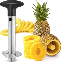 Stainless Steel Pineapple Cutter for Easy Core Removal & Slicing