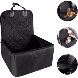 Extra stable dog car seat - High quality car dog seat for small to medium-sized dogs - Waterproof dog car seat
