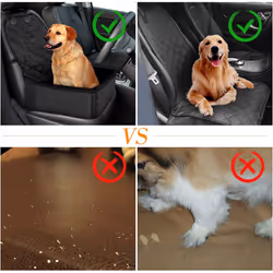 Extra stable dog car seat - High quality car dog seat for small to medium-sized dogs - Waterproof dog car seat