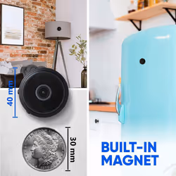 Hidden camera with audio real-time feed WiFi camera USB wireless camera 1080P full HD security camera