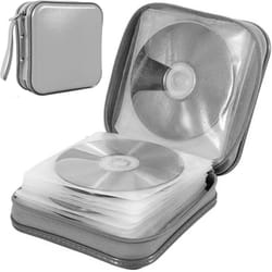 40 Capacity Cd/Dvd Portable Case Holder Wallet Disc Storage Binder