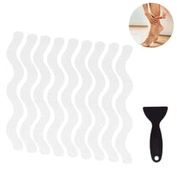 24Pcs S Shaped Non Slip Shower Stickers Bathtub Safety Strips Premium Quality Bathtub Scraper Adhesive Decals