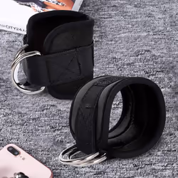Ankle Straps For Cable Machines, Padded Ankle Straps For Fitness, 2 Pack