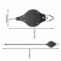 Heavy Duty Easy Reach Retractable Hanging Plant Pulley For Flower Basket, 2 Pack