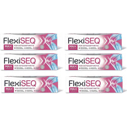 FLEXISEQ 50G GEL *** 6PK BUNDLE DEAL **** (Pain associated with Osteoarthritis)