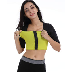 ValentinA Womens Hot Thermo Shaper T Shirt Neoprene Slimming Workout Sweat Body Sauna Suit Exercise Trainer for Weight Loss