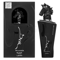 Lattafa Perfumes Maahir Black Edition for Unisex Eau de Parfum Spray  3.4 Ounce