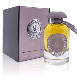 Lattafa Raed Silver for Unisex Eau de Parfum Spray 34 Ounce