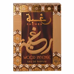 Lattafa Raghba Wood Intense for Unisex Eau de Parfum Spray  3.4 Ounce