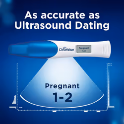 Clearblue Pregnancy Test - Digital with Weeks Indicator, The Only Test That Tells You How Many Weeks, 2 Digital Tests